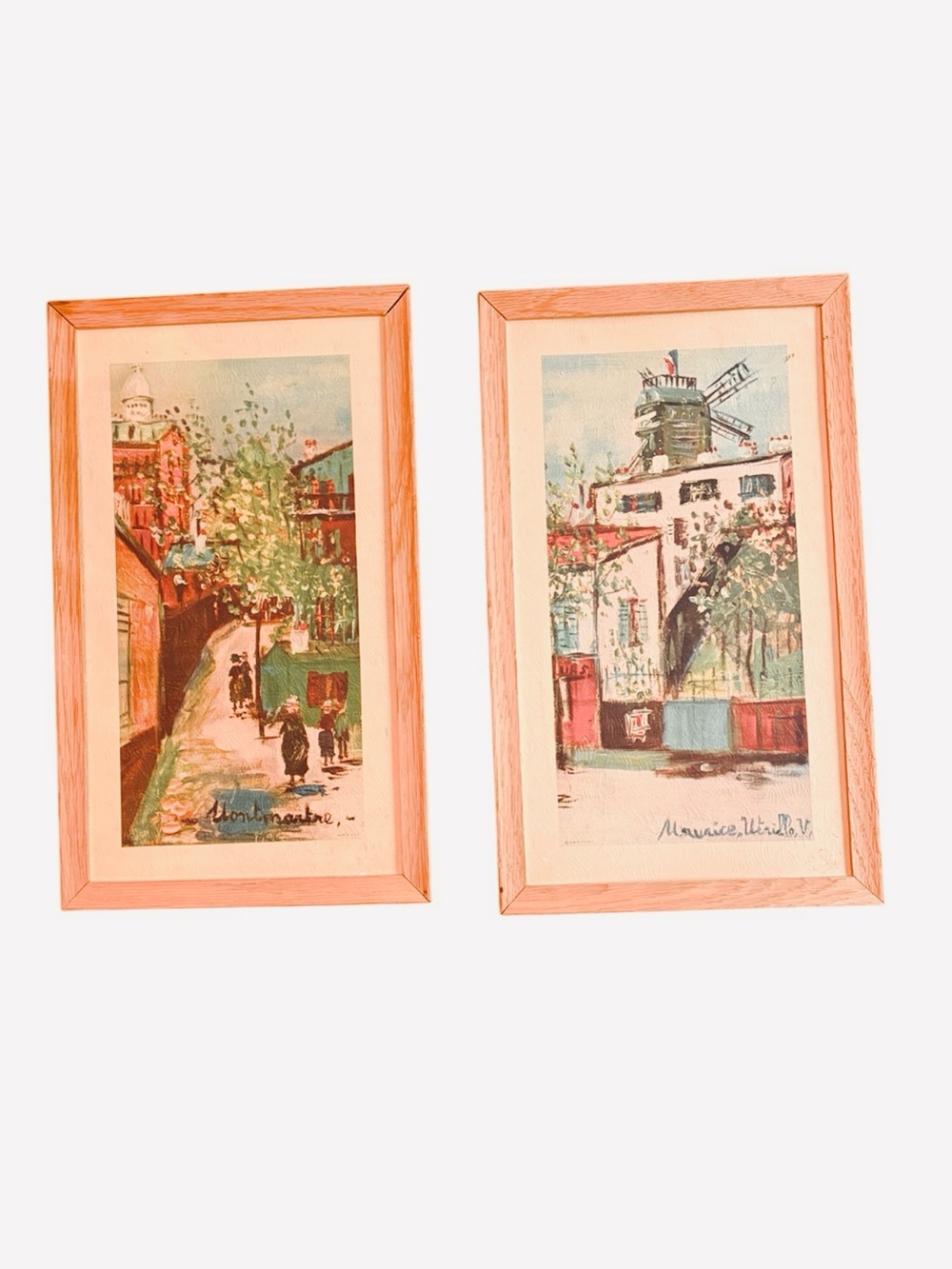 VINTAGE➕Paris By Utrillo Lithograph Set